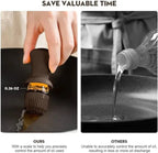 3 in 1 Oil Dispenser Bottle for Kitchen with Brush Glass Spray Bottle 550ml